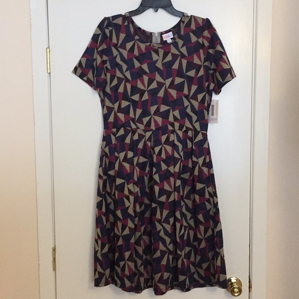 2XL LuLaRoe Amelia Dress DD42 1922